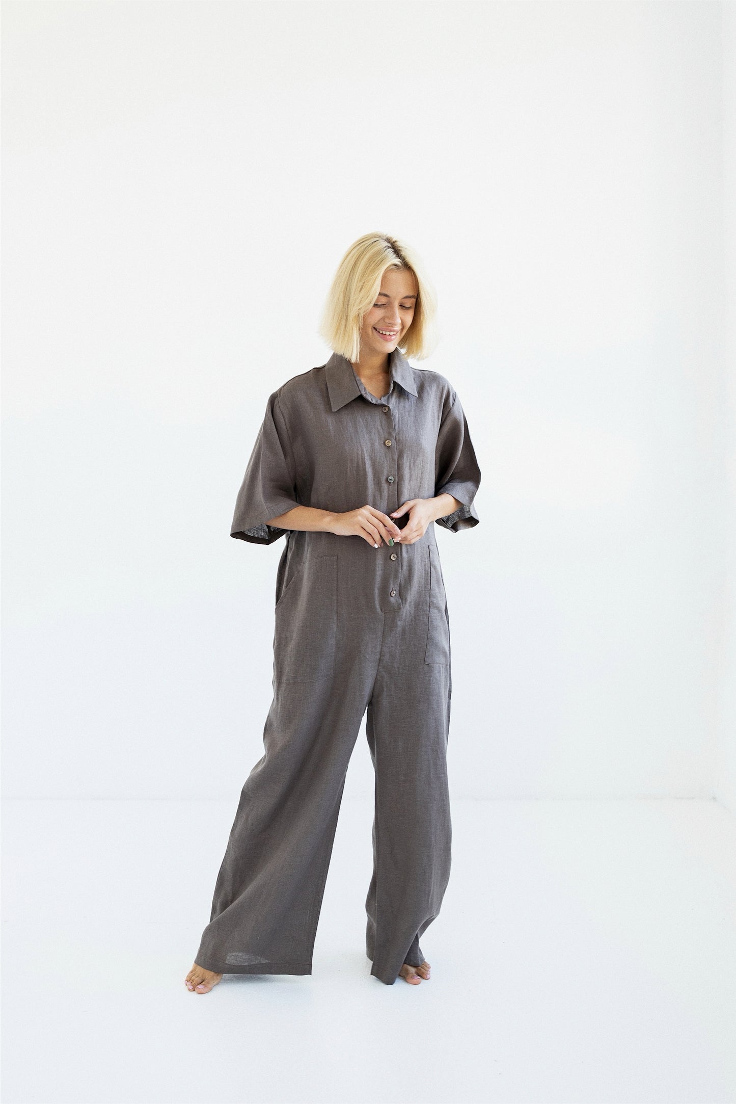 GO TO JUMPSUIT/// MOCHA